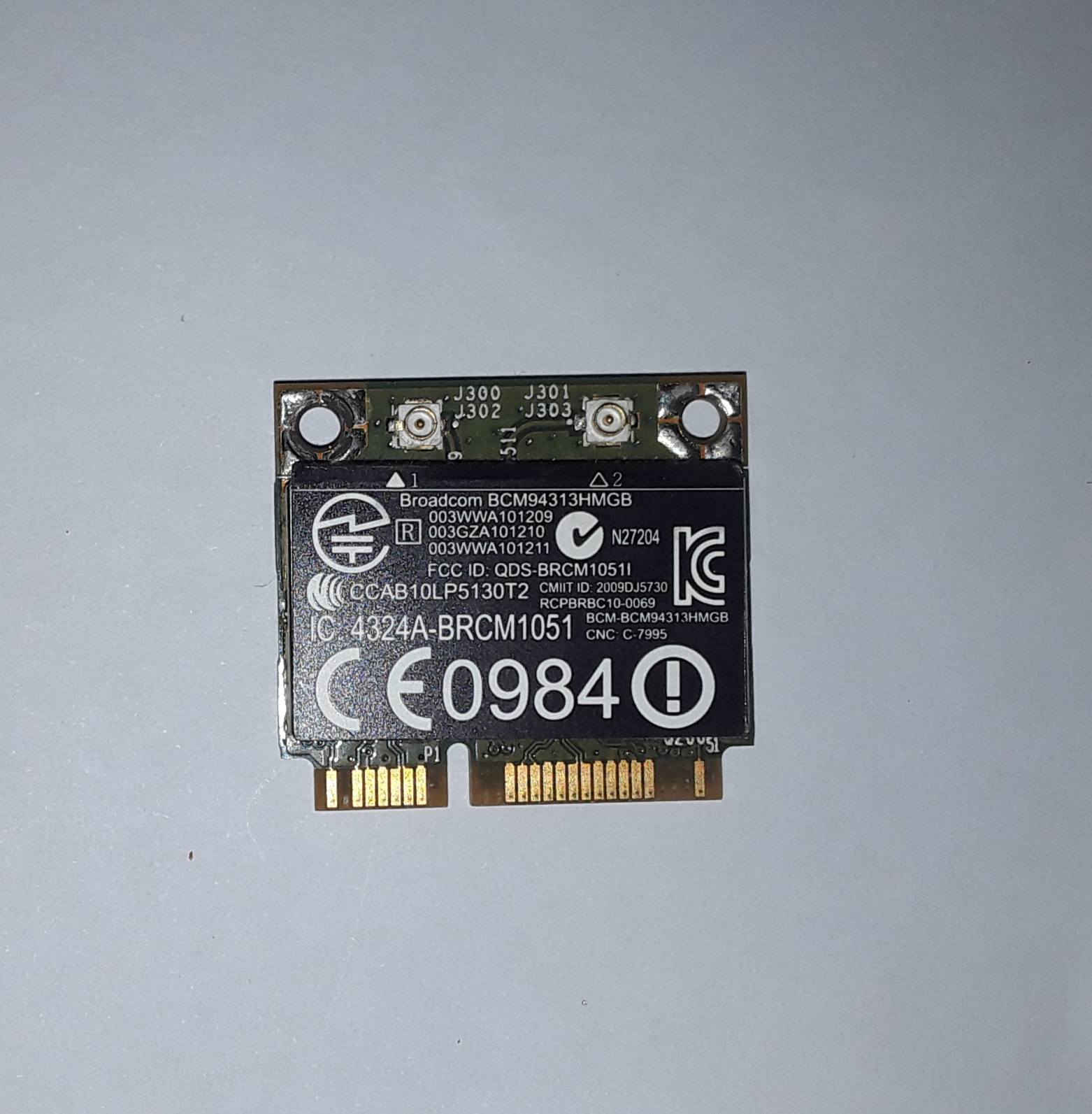 كرت انترنت شغال من شركة hp
السعر: 6 الاف دينار
(ملاحضة يوجد الكثير من القطع مثل بطارية وقارئة اقراص وhdd في الحساب)


**إذا كنت صاحب هذا الإعلان وتريد حذفه لأي سبب، رجاءا أرسل رسالة إلى الدعم الفني**