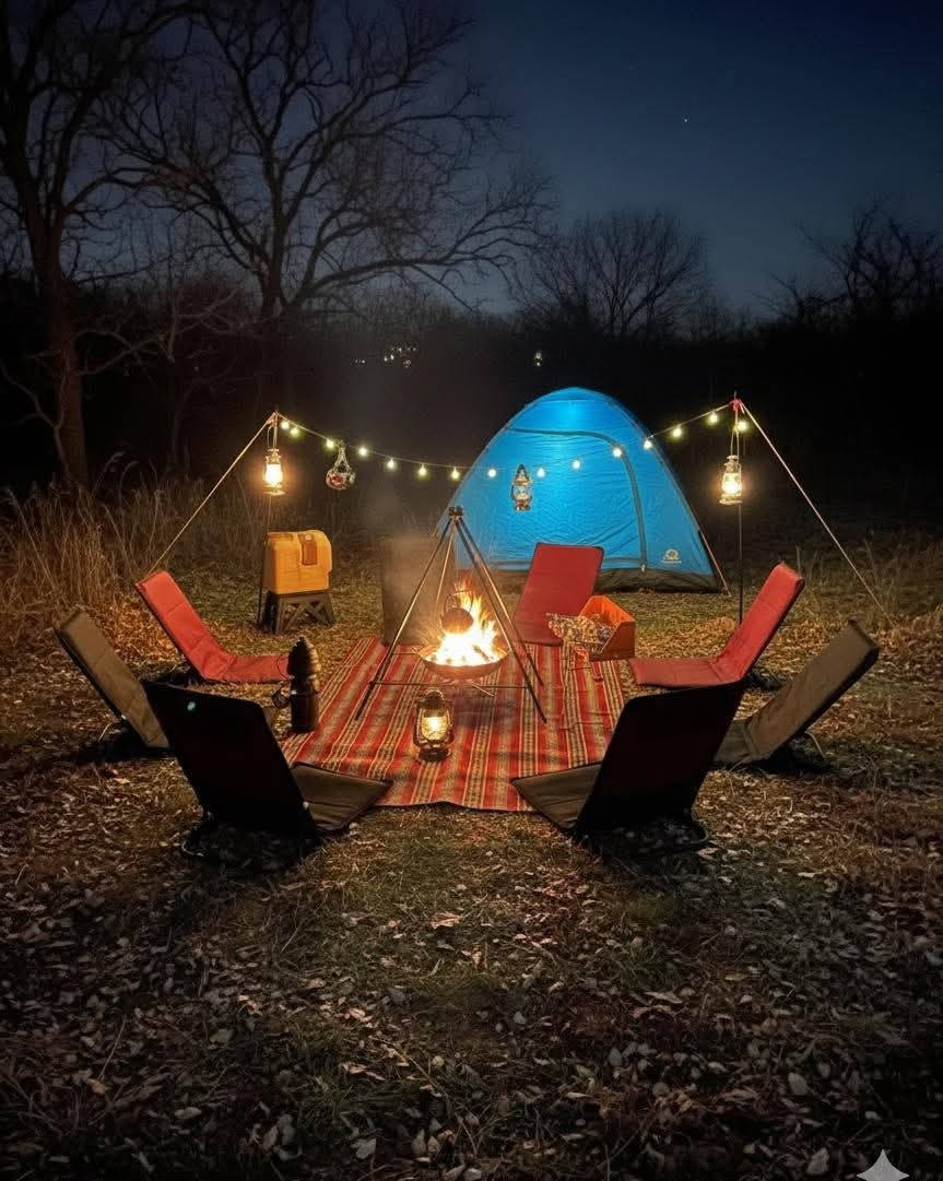 كشتة الشتا.. ونسة ما تنسي وجمعة دافية! 🔥
تريد تخلص من خبصة المدينة وتعيش أجواء خيالية؟ جبنالكم "باكيج الكعدة العربية" المتكاملة بنص الطبيعة، وين ما تحبون!

• كعدة عربية أصلية: كراسي أرضية مريحة (مدات) وسجادة ألوانها تراثية تجنن.
• أجواء ملكية: إضاءة "سترنغ لايت" ولالات (فوانيس) تنطي جو رومانسي وهادئ.

اذا تريد بس كرسي موجود او سيت مع فرش موجود و اسعار يختلف للسيت  او للفرد 

📞 للحجز والاستفسار راسل صفحه 

لا تفوتكم الفرصة، العدد محدود للحجز

عنوان : كركوك شارع جمهوري مودا مول 

متوفر توصيل للجميع محافظات العراق 5 الف 

***********
