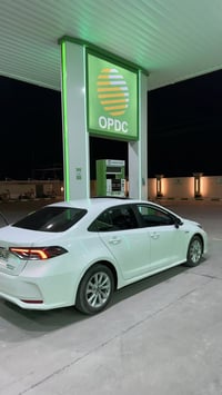 كورلا هايبرد ٢٠٢٤ شكل الخليجي رقم اربيل   ماشيه ٢٩ الف داخل اسود   الم...