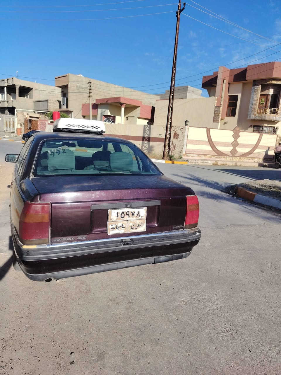 للبيع اوبل اوميكا 92 رقم سليمانيه شرط التحويل تبريد سبلت مابيها اي نقص بيها بطاقة بانزين 
السعر 42وبيها مجال 
مكان السياره قضاء داقوق 
*********** كركوك, العراق
