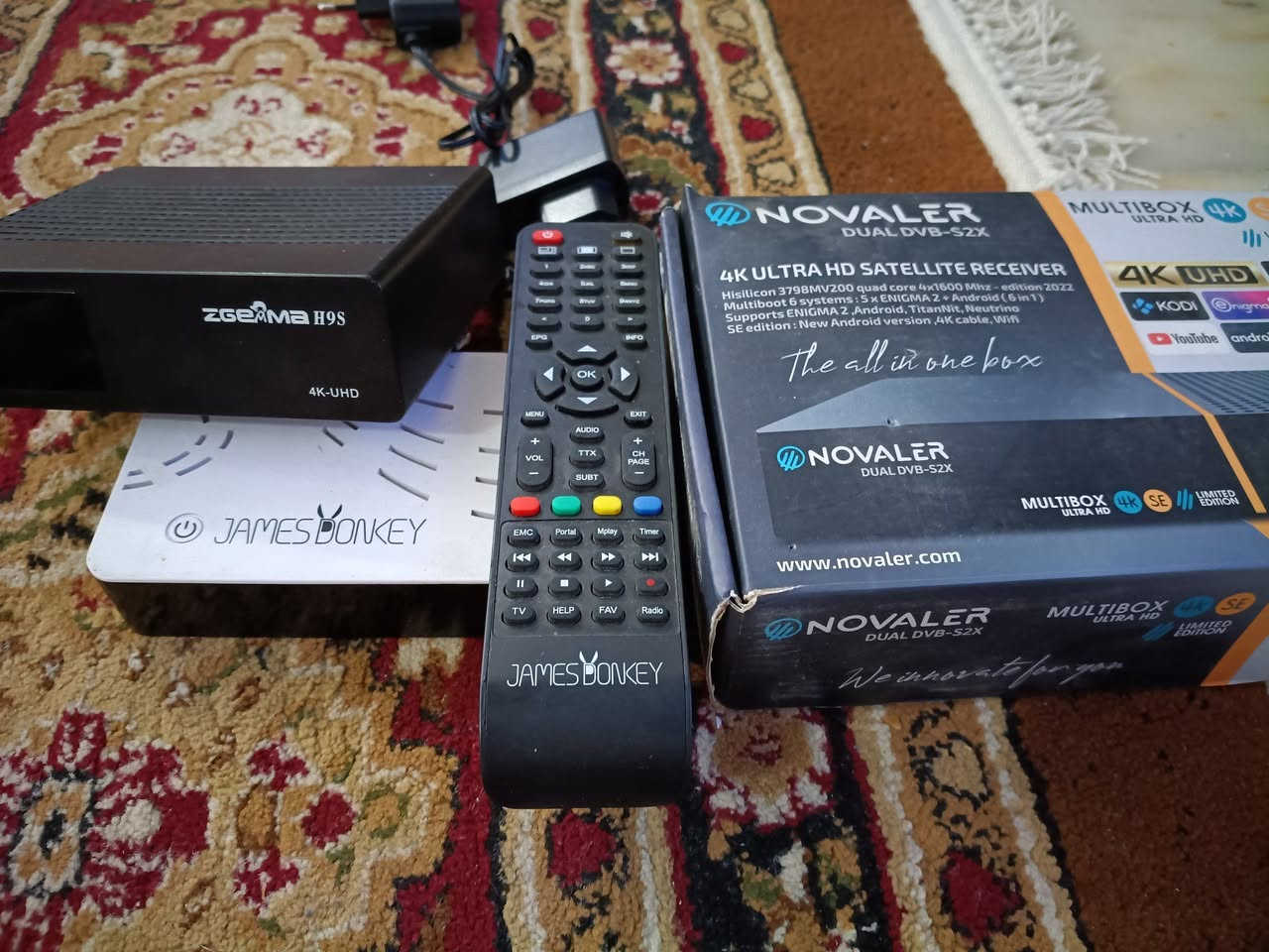 السلام عليكم  ٣ اجهزة ستلايت انجيما ٢  نظيفات وشغالات  بيعة واحدة لطفا  السعر  ٢٥٠ الف مع التوصيل  للتواصل واتس  
‏‪0774 429 4367‬‏
