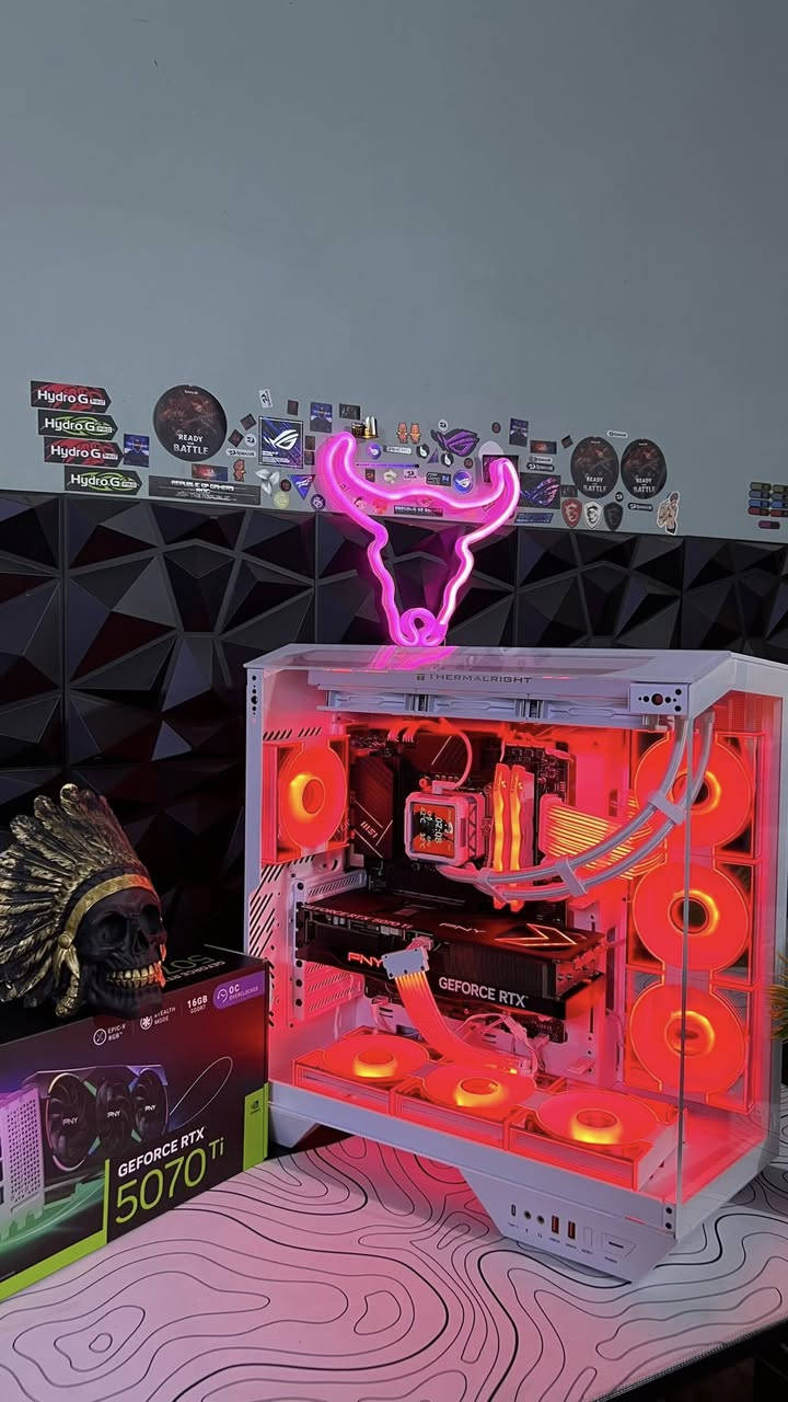 تجميعه مستعمله للبيع سعر مليوينن و٩٥٠ الف مستعمله قليل
مواصفاته:

CPU: I7 14700KF INTEL
GPU: RTX 5070 Ti PNY RGB 3FAN 16GB BLACK EDITION 
MOTHERBOARD: MSI Z790 PRO WIFI PLUS DDR 5
RAM: 2*16 32GB T.FORCE 6000HZ CL38 DDR5 WHITE EDITION
HARD: NMVE M.2 1T SAMSUNG 990PRO 7450MB/S GEN4
WATER COOLER: THERMALRIGHT 360MM WITH MONITOR WHITE EDITION 
POWER SUPPLY: 850W SETGOTEP 80PLUS GOLD WHITE EDITION 
CASE: DY70 DARK FLASH WHITE EDITION +7FAN
مكاني بغداد حي جميله


**إذا كنت صاحب هذا الإعلان وتريد حذفه لأي سبب، رجاءا أرسل رسالة إلى الدعم الفني**