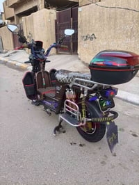 دراجة جبلي الاخوين موديل 25 .. ام البصمة .. 6 باتري .. استخدام 4 اشهر ...