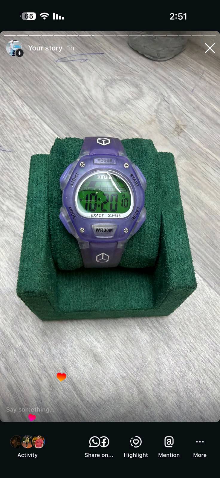 ⌚ الأناقة ليست مجرد مظهر... بل أسلوب حياة.
ساعة  رياضي بتصميم راقٍ ولمسة فاخرة تناسب كل إطلالة.
📩 للطلب والاستفسار عبر الرسائل.
سعر 5000دينار فقط توصيل جميع محافضات
او مراسله حسابنا الانستا 
https://www.instagram.com/luxs289_?igsh=MXJnbmZ5YzhqemRhMw==