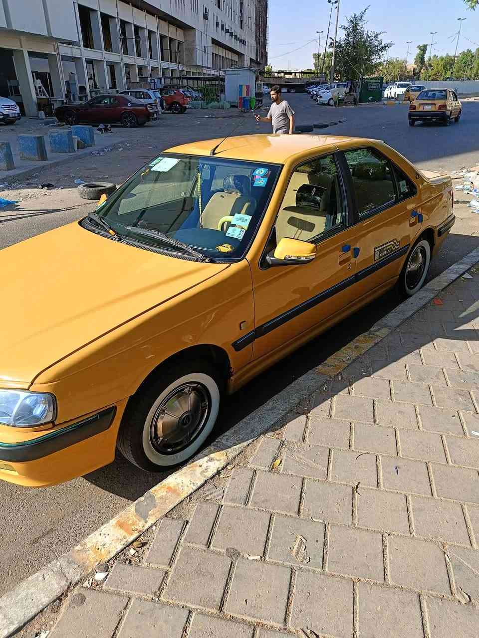 السلام عليكم بيجو بارص 2016 مصفره هيئه وغرامات سياره بسمي بيهه بارد بل جاملغ الخلفي شي قليل كير ومحرك وتبريد خير من الله تحويل ثاني يوم.   عنوان بغداد الشعب السعر 45 بيهه مجال قليل حك الجيه الهاتف ***********
