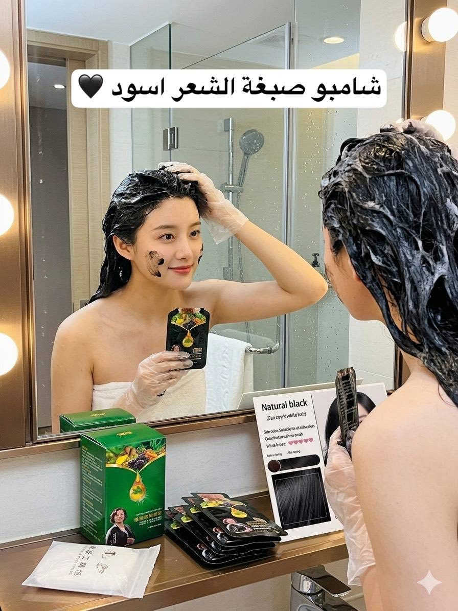 ✨ كشخة العيد تبدأ بشعر مثالي! ✨
وداعاً للصالونات والانتظار.. صبغة العيد صار بإمكانك تسويها بالبيت وبأقل من ساعة مع شامبو الصبغة النباتي من CORZEN 🌿. مو بس لون، بل عناية وتغذية كاملة لشعرك بفضل مستخلصات النوني والجينسنغ البري.
لماذا تختارين CORZEN؟
• صبغة آمنة: تركيبة نباتية تحمي شعرك من التلف.
• سهولة تامة: صبغة "فقاعية" سهلة التوزيع مثل الشامبو تماماً.
• توفير وقت: 30 إلى 40 دقيقة فقط وتكونين جاهزة للعيد.
• تغطية مثالية: يخفي الشيب ويمنحك لوناً غنياً ولامعاً.
🎨 ألوان العيد المتوفرة (اختاري اللي يناسب طلّتك):
1. الأسود الملكي 🖤
2. البني الغامق (كلاسيكي وراقي) 🤎
3. البني الكستنائي (لمسة دافئة) 🌰
4. لون القهوة (جذاب وعصري) ☕
5. التوت الأحمر (جريء ومميز) 🍒
تحتوي العلبة على ١٠ اكياس
 يوجود توصيل داخل بلد 
وباقي المحافضات


**إذا كنت صاحب هذا الإعلان وتريد حذفه لأي سبب، رجاءا أرسل رسالة إلى الدعم الفني**