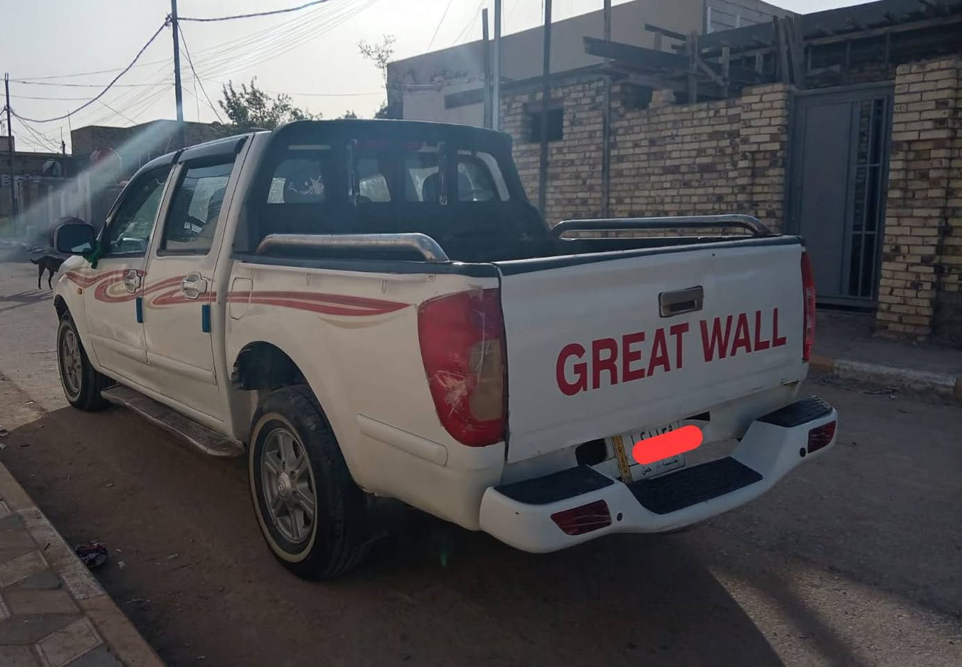 بيكم كريت ويل موديل ٢٠١٢ مكينه ستوها شاديها وتخم تاير جديد كير شرط حداديه كهربائيات زينه ترايك وين ميعجبك فلس ماتخسر عليها  تحويل مباشر السعر ٣٨ مال بيع صبغ حزام طخات بسيطه واثر خياس تكم وقماره وبنيد بدون صبغ العنوان الديوانيه قضاء الحمزه الشرقي ***********
