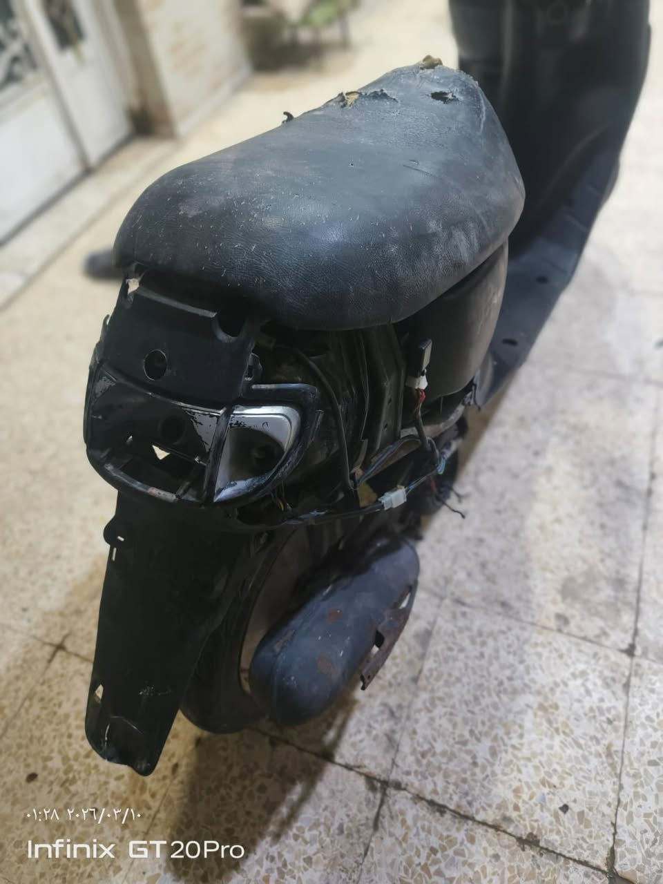 السلام عليكم  دراجه لبيع السعر 120الف وبيه مجال بسيط  مكفوله الشاصي  والمكينه والكهربائيات كله شغاله سلف هورن تجفيت جديد الدراجه مكاني الدوانيه الاخصيمه ‏*********** للستفسار هاذه الرقم وبي واتساب
