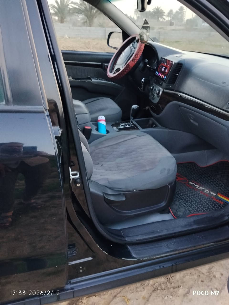 سلام عليكم سنتافي موديل 2010  رقمه ديالي دولي تحويل مباشر مكفواله من محرك كير  وراد امريكي بيه قطعتين صبغ بابين   اثر جراد بدون دواخل بدون فتح سياره بلاديه    سعر 115 تصال ***********
