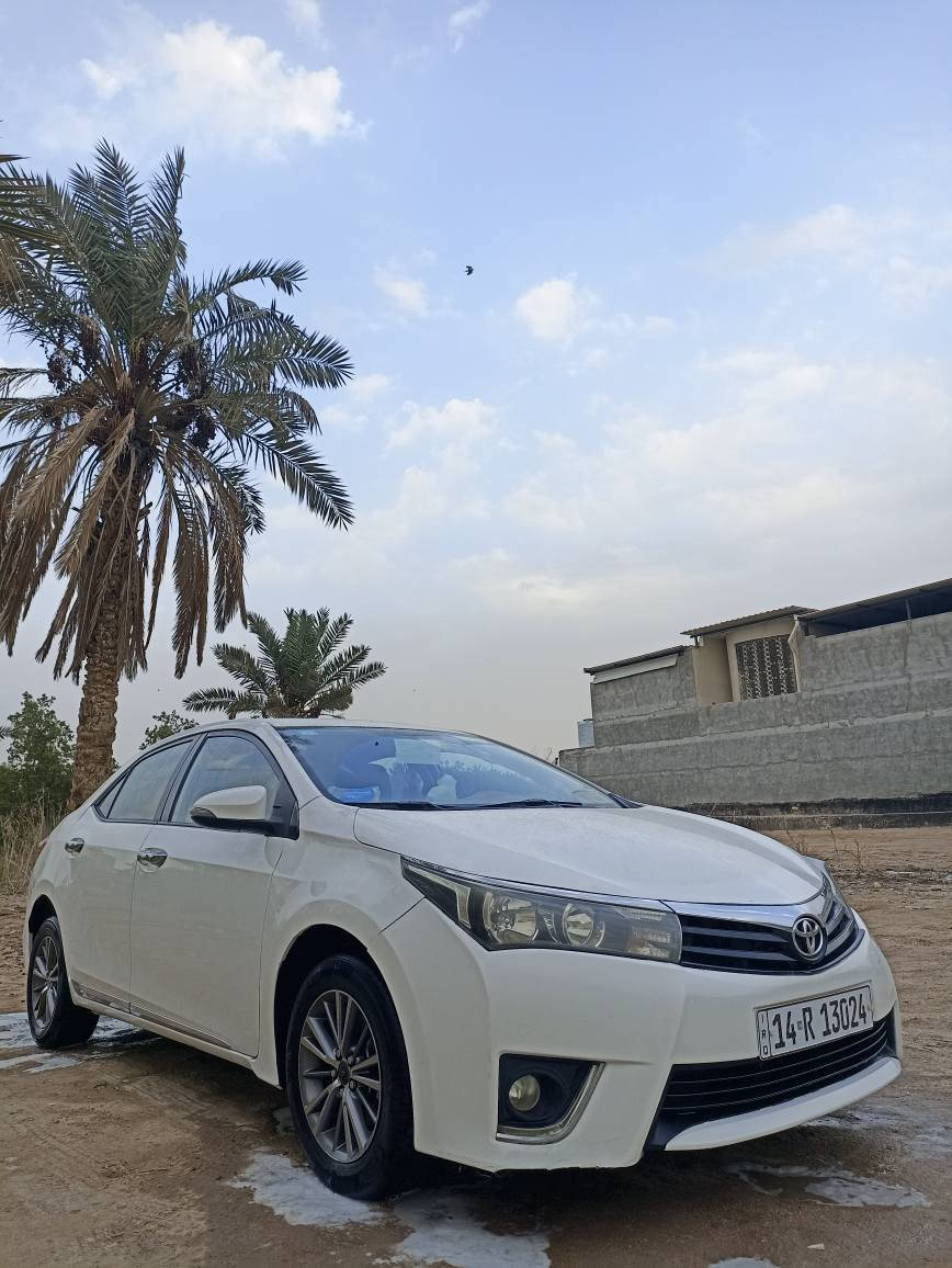 كورلا 2015 خليجي رقم بصرة دولي بأسمي تحويل مباشر محرك كير جاهزة السيارة بيها بارد وبيها صبغ داير الخلفي الايمن طخة بسيطة وتكحيل بالباب واضحة بالصور مواصفات Xli
محرك 2.0
ويل كب
دسك امامي خلفي
ABS مانع انزلاق
حساس خلفي 
شاشة كامرة 
ارضية جلد
تحكم ستيرن 
السيارة جاهزة السعر 135 للاستفسار *********** البصرة, العراق
