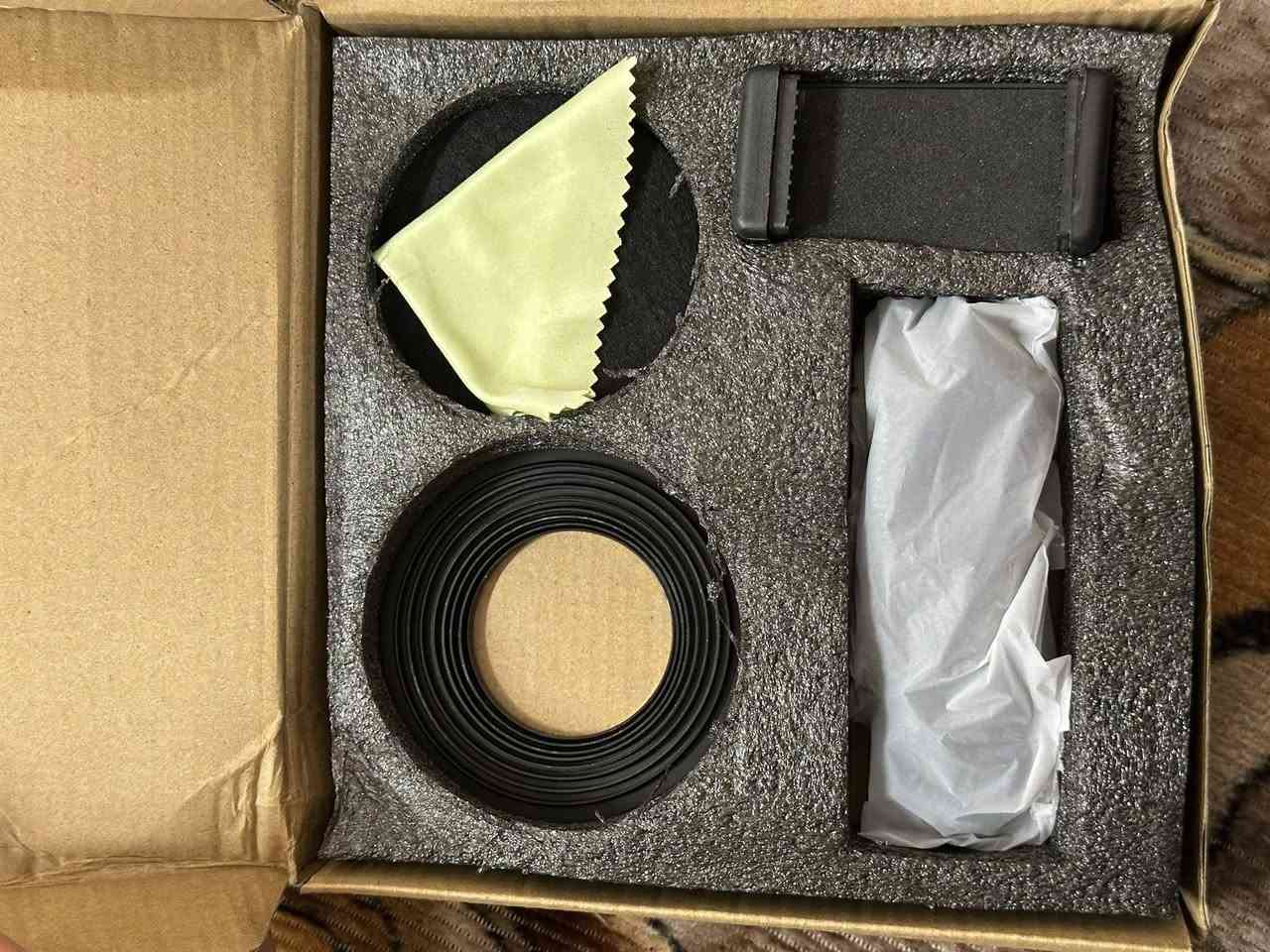 جهاز تلقين (Teleprompter) من شركة   T1 Ambitful للكاميرا والموبايل
جديد فقط فتح كارتون سعره 50 الف


**إذا كنت صاحب هذا الإعلان وتريد حذفه لأي سبب، رجاءا أرسل رسالة إلى الدعم الفني**