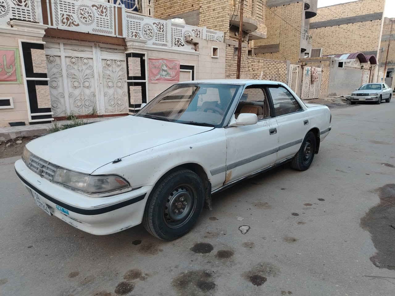 سلام عليكم مارك مصطره للبيع رقم بصره دولي بسمي مكفوله كص وضربه ونقل جثه مكينه وكير جدد ونجي مكفولات تخم تاير حداديه جاهزه مكاني ناصريه قضاء شطره السعر 33 وبيه مجال رقم الهاتف ***********
