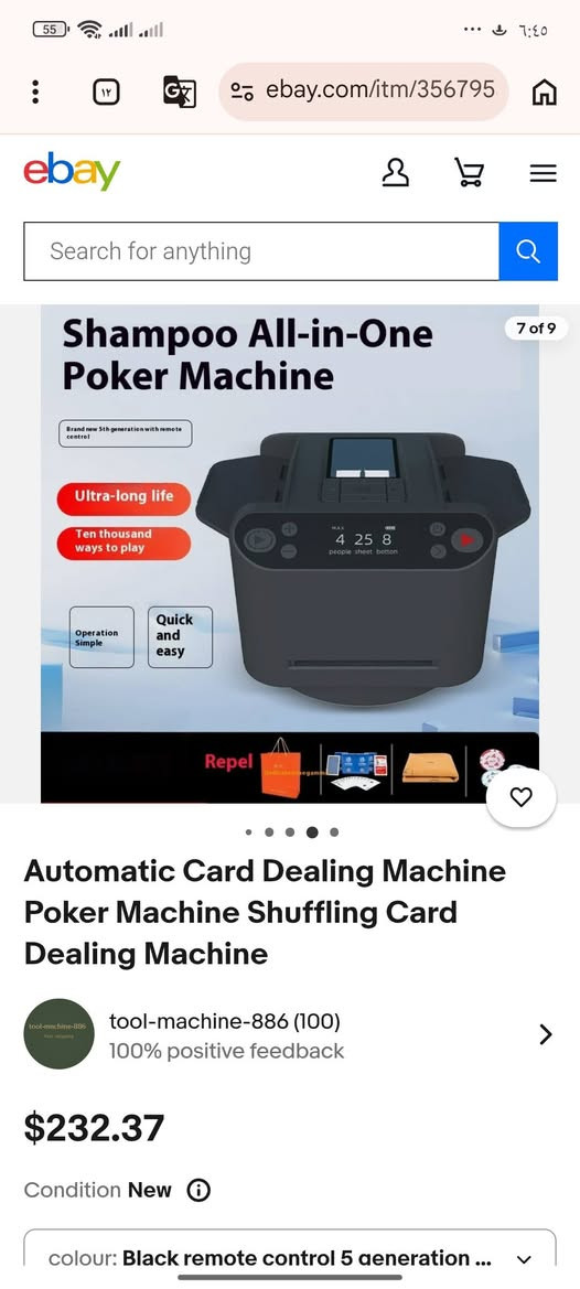 جهاز خلط وتوزيع اوراق اللعب الالكتروني


**إذا كنت صاحب هذا الإعلان وتريد حذفه لأي سبب، رجاءا أرسل رسالة إلى الدعم الفني**