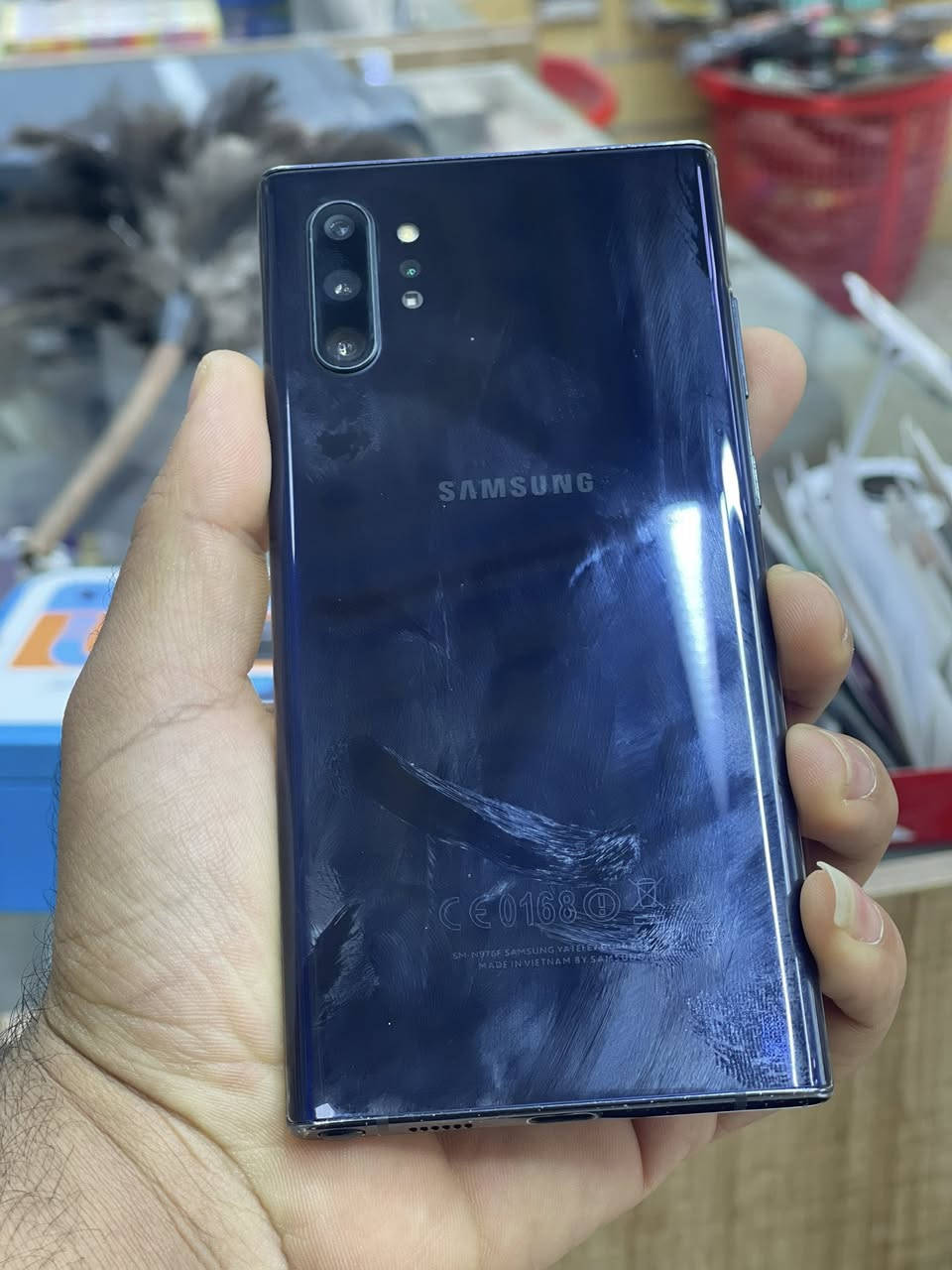 سامسونك نوت 10 بلاس ذاكرته256 دبل شريحه كلشي شغال مكفول من عطل وتصليح فقط بي فطر بسيط كلش جوه بلركن للبيع او مراوس البصره قضاء المدينه منطقه السواد مركز قمر فون تواصل***********
