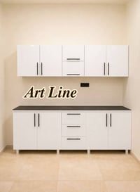 كاونتر ٢م • سنك ١٫٢٠م • خشب MDF