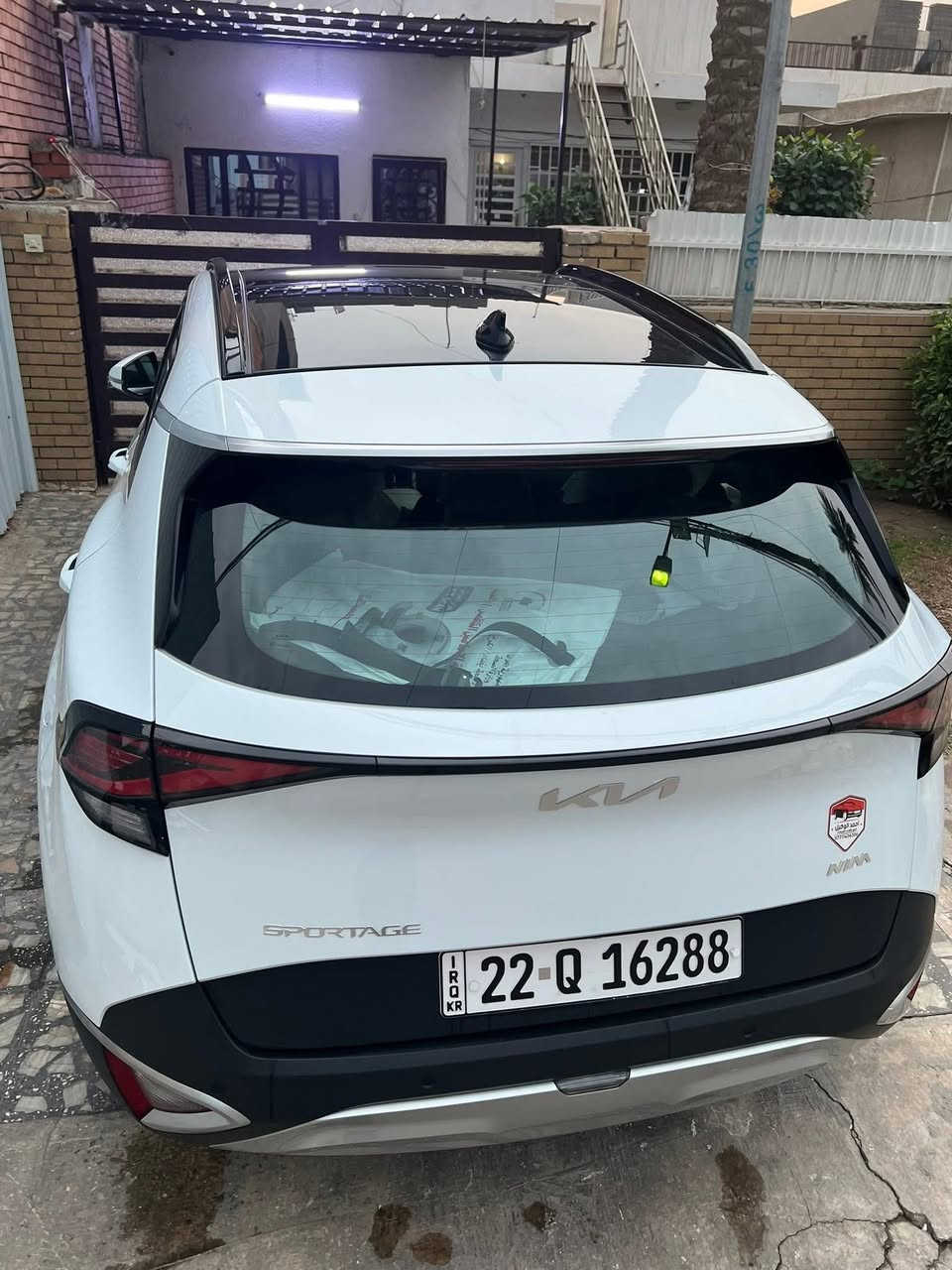 سبورتج ٢٠٢٥ خليجي فول مواصفات ١/١
مكفولة من كلشي عدا بارد كد شبر بلباب الخلفية عكس السايق
لا صبغ ولا ايشي
سيارة ماشية ٧٠٠٠
بانورما 
تدفئة كشنات
نقطة عمياء
حساسات امامي خلفي
سيارة جديدة
رقم اربيل تريد وكالة او تحويل 
السعر ٢٤٤ وبيها مجال بسيط
مكانها بغداد زيونة

*********** واتس اب
***********
