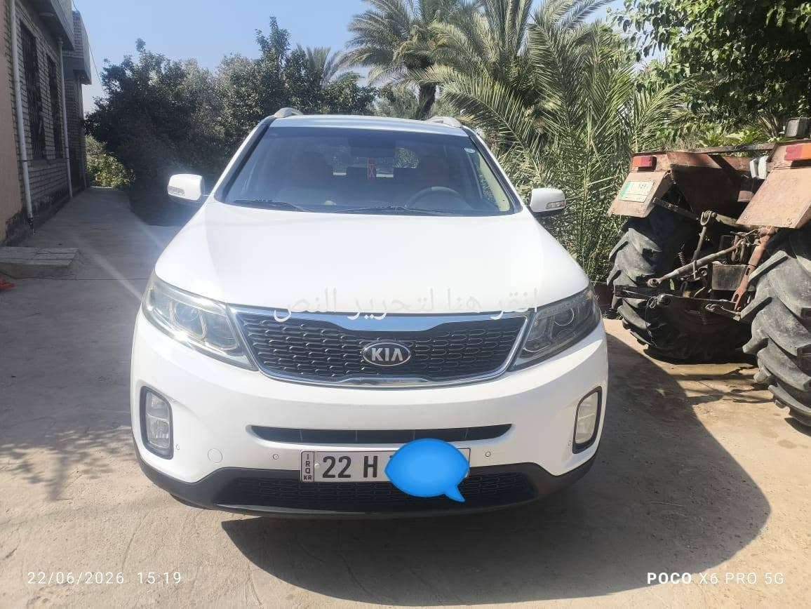 سلام عليكم سورنتو للبيع موديل 15 كفاله كير مكينه حداديه تبريد جاهزه مواصفات تبريد ثلاث قطع بصمه المكان النجف (***********) غير متواجد علفيس
