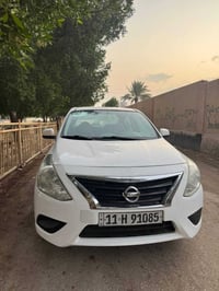 نيسان سني 2018 للبيع او مراوس السيارة نضيفه كلش وبيها بارد بالبنيد  وا...