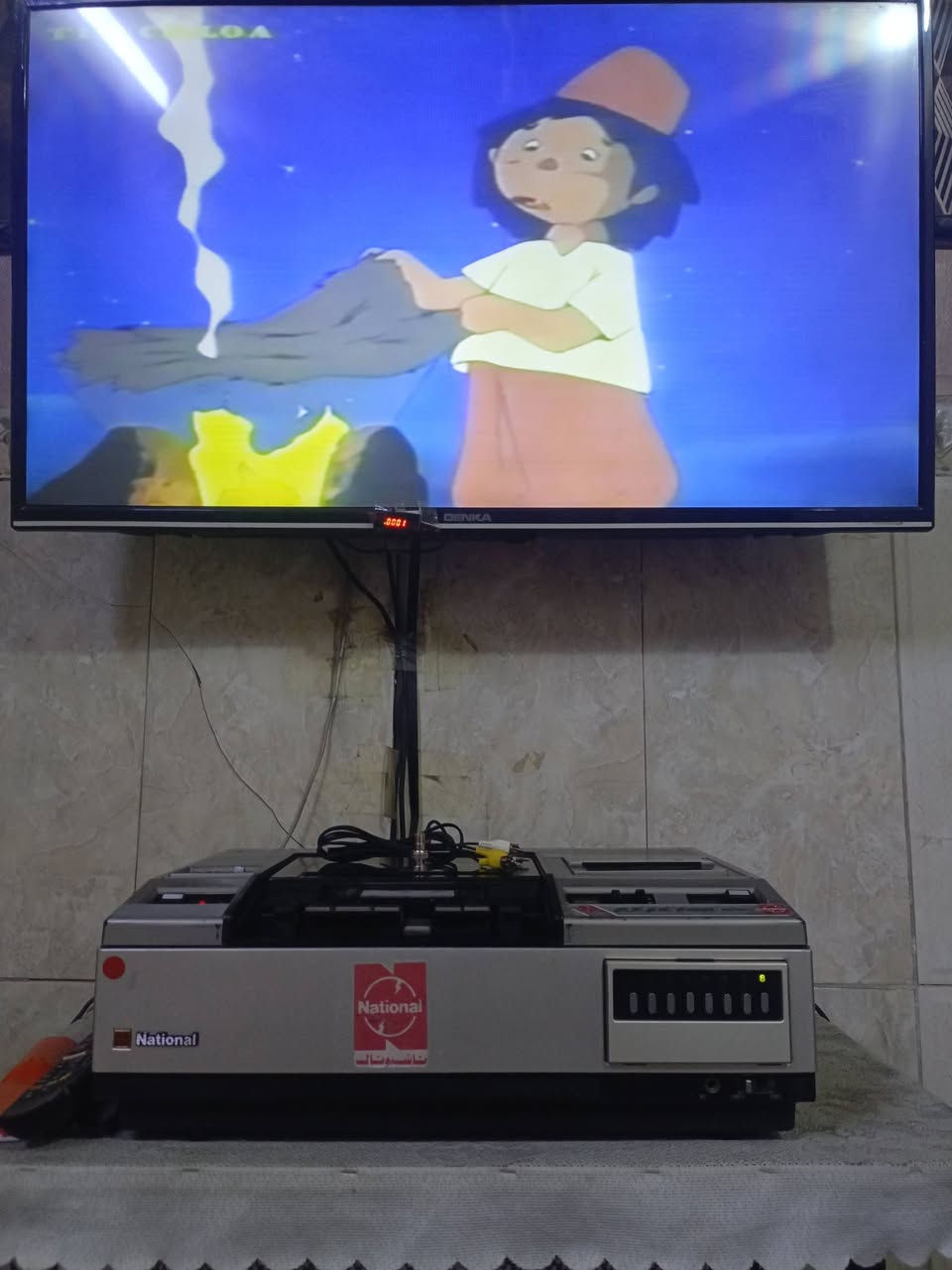 للبيع 
جهاز فديو( ناشيونال-NV-8600)
سنه الصنع 1978 إستيراد مؤسسه نهايه السبعينات جداً نظيف شغال وبحاله ممتازه خالي من التصليح نهائيا بلاد وضع شركه للاستفسار(***********)
متواجد واتساب ماسنجر يوجد توصيل 
((السعر مراسله الصفحه))
