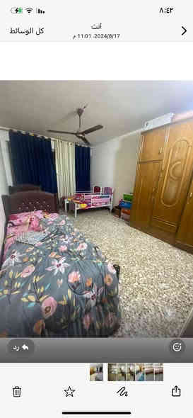 بيت للبيع مساحه ((50)) متر🏡

الواجهه ((5)) والنزال ((20)) 🏡

يحتوي على خدمات وغرف نوم🛌 (2) 
وصاله🛋️ ومطبخ واستقبال🛋️🪟 وصحيات🛁 ومنور (1) 

بناء 🧱البيت نظيف وجديد

📍الموقع: :بغداد الكرخ 📌حي الجهاد
📍الفرات الهياكل مجاور مطار بغداد الدولي
📍قرب جامعه المشرق وجامعه البيان🏛️

التواصل على الارقام🌹

***********واتساب☎️

*********** تصل ☎️
