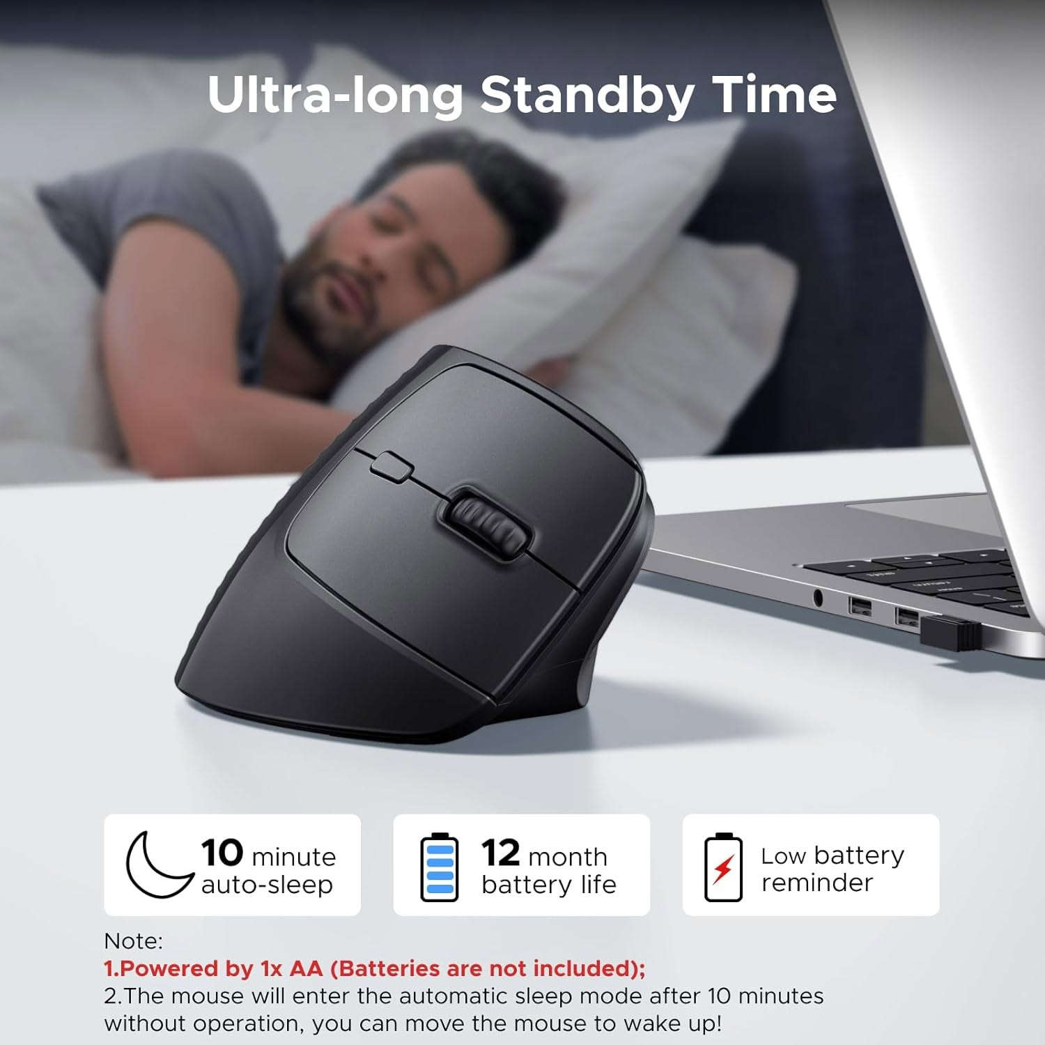 ماوس UGREEN 2.4G لاسلكي عمودي مريح، قابل لتعديل حساسية DPI، بستة أزرار، متوافق مع أنظمة ويندوز وماك وغيرها، بدقة 1000/1600/2000/4000 نقطة في البوصة.

العلامة التجارية: UGREEN
اللون: أسود
تقنية الاتصال: USB
ميزة خاصة: صامت
تقنية استشعار الحركة: بصرية
السعر 19 الف 
 يوجد توصيل لجميع محافظات العراق 
ملاحظة : يفحص المنتج قبل الوصول الى الزبون .


**إذا كنت صاحب هذا الإعلان وتريد حذفه لأي سبب، رجاءا أرسل رسالة إلى الدعم الفني**