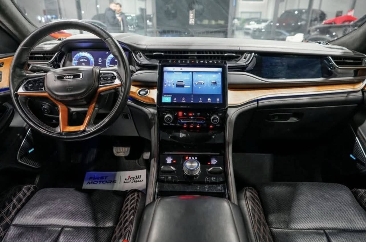 جيب موديل 2022 سومت
فول مواصفات 8 سلندر فورويل جكات 3 شاشات 
المحرك : V8 5.7
ممشى السيارة: 71 الف ✅

موصفات:
رباعي 4x4
﻿﻿نظام تعليق هوائي (جكات).
﻿﻿قيادة ذاتية عند المنعطفات.
﻿﻿رادار امامي مع مانع تصادم .
﻿﻿نظام الرؤية الليلية.
﻿﻿تحذير الخروج عن المسار .
﻿﻿مستشعر نوم السائق مع نظام التوقف الآلي
﻿﻿تحذير النقطة عمياء ٥ .
﻿﻿نظام تحذير عند التقاطعات.
﻿﻿نظام تحذير عند تجاوز السرعة المحددة.
﻿﻿نظام عرض المعلومات على الزجاج الامامي (HEAD UP
(DISPLAY
﻿﻿نظام تقليل الضجيح داخل المقصورة.
﻿﻿إنارة محيطية.
﻿﻿شاحن موبايل وايرلس.
﻿﻿تعديل وضعيات مقود السائق كهربائيا.
﻿﻿مرايا تعتيم ذاتي.
﻿﻿المرايا الجانبية قابلة للطي كهربائيا
مرايا الجانبية فاد
ظام الصوت من ماكنتوش مع 19 سماعة.
ويل قياس 21 انج .
* سقف بانوراما .
﻿﻿شاشه كبيرة 10.1 انج .
﻿﻿شاشة للراكب الأمامي .
﻿﻿لوحة القيادة بقياس 12 أنج.
5 كاميرات خارجية مع بخاخات ماء للتنظيف.
﻿كاميرا للمرأة الداخلية.
﻿﻿تصوير حراري ليلي .
﻿﻿المصابيح الأمامية زنون .
﻿﻿كشافات الضباب زنون .
﻿﻿دخول ذكي.
﻿﻿بصمة على 5 ابواب للدخول الذكي.
﻿﻿تشغيل عن بعد .
﻿﻿الصندوق الخلفيي كهربائي .
﻿﻿فتح الصندوق الخلفي مع حركة القدم.
أقل
﻿﻿فرش المقصورة الداخلية من الجلد الطبيعي الفاخر.
﻿﻿اضافات من الخشب الطبيعي للمقصورة الداخلية.
﻿﻿ذاكرة لحفظ وضعيات الجلوس للمقاعد الأمامية
﻿﻿مساج للمقاعد الامامية .
﻿﻿المقاعد الأمامية كهربائية .
﻿﻿المقاعد الأمامية تبريد وتدفئة .
﻿﻿المقاعد الخلفية تدفئة وتبريد .
﻿﻿ستائر للشبابيك الخلفية.
﻿﻿انارة داخلية LED متعددة الالوان .
﻿﻿حساسات امامية وخلفية .
﻿﻿5 راكب .
﻿﻿مكيف خلفي مع وحدة تحكم منفصلة .
﻿﻿تدفئة مقود القيادة.
﻿﻿مانع تصادم خلفي .
﻿﻿بلوتوث تلفون .
﻿﻿محدد سرعة .﻿
5 راكب .
﻿﻿مكيف خلفي مع وحدة تحكم منفصلة .
﻿﻿تدفئة مقود القيادة.
﻿﻿مانع تصادم خلفي .
﻿﻿بلوتوث تلفون .
﻿﻿محدد سرعة .
﻿﻿نظام بريك اوتماتيكي

مكان السيارة اربيل 📍

السعر : 419 وقابل للتفاوض 🔥

للاستفسار: (***********)
