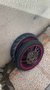 وياله وتايرات سياحي خلفي عريض يابانيات اصليات هنه والبكره والفلنجات كا...