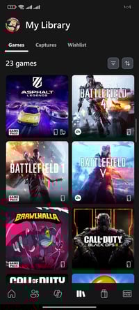 حساب اكس بوكس • ألعاب مملوكة • للبيع