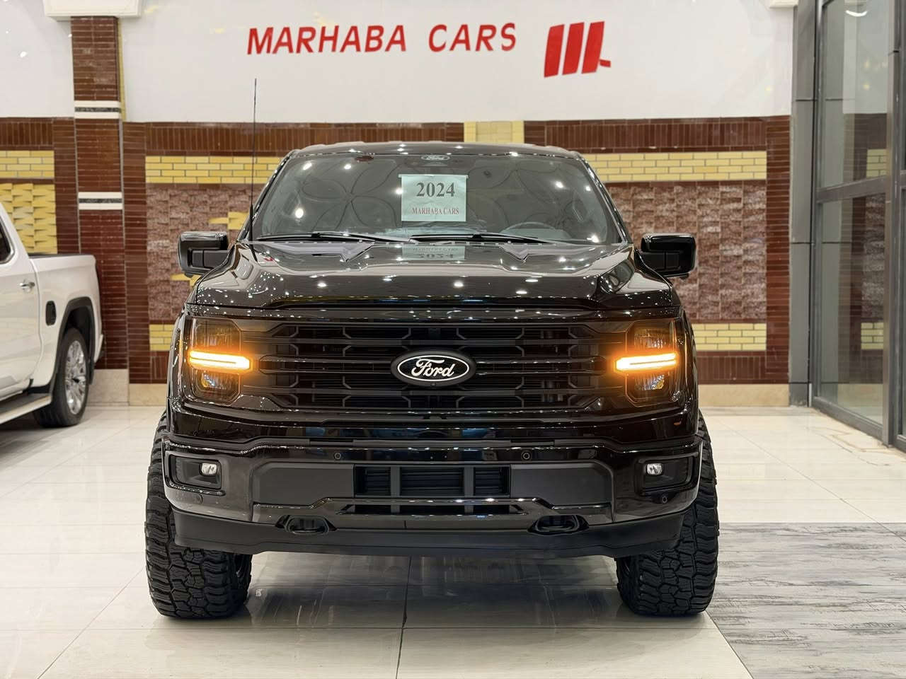 MARHABA CARS ERBIL
——————————
BRAND : FORD F150
CLASS : XLT
ENGINE : V8 - 3.5T HYBRID - 4x4
STATUE : NO PAINT بدون صبغ
YEAR : 2024
PRICE : $$ 
COUNTER : 15,000 MILE
IMPORTING : وارد امريكي
ADRESS : Erbil , أربيل شارع ١٠٠م صف دائرة گمرگ
FOR IFORMATION CALL US :
MARHABA CARS 
 📞 : ***********
