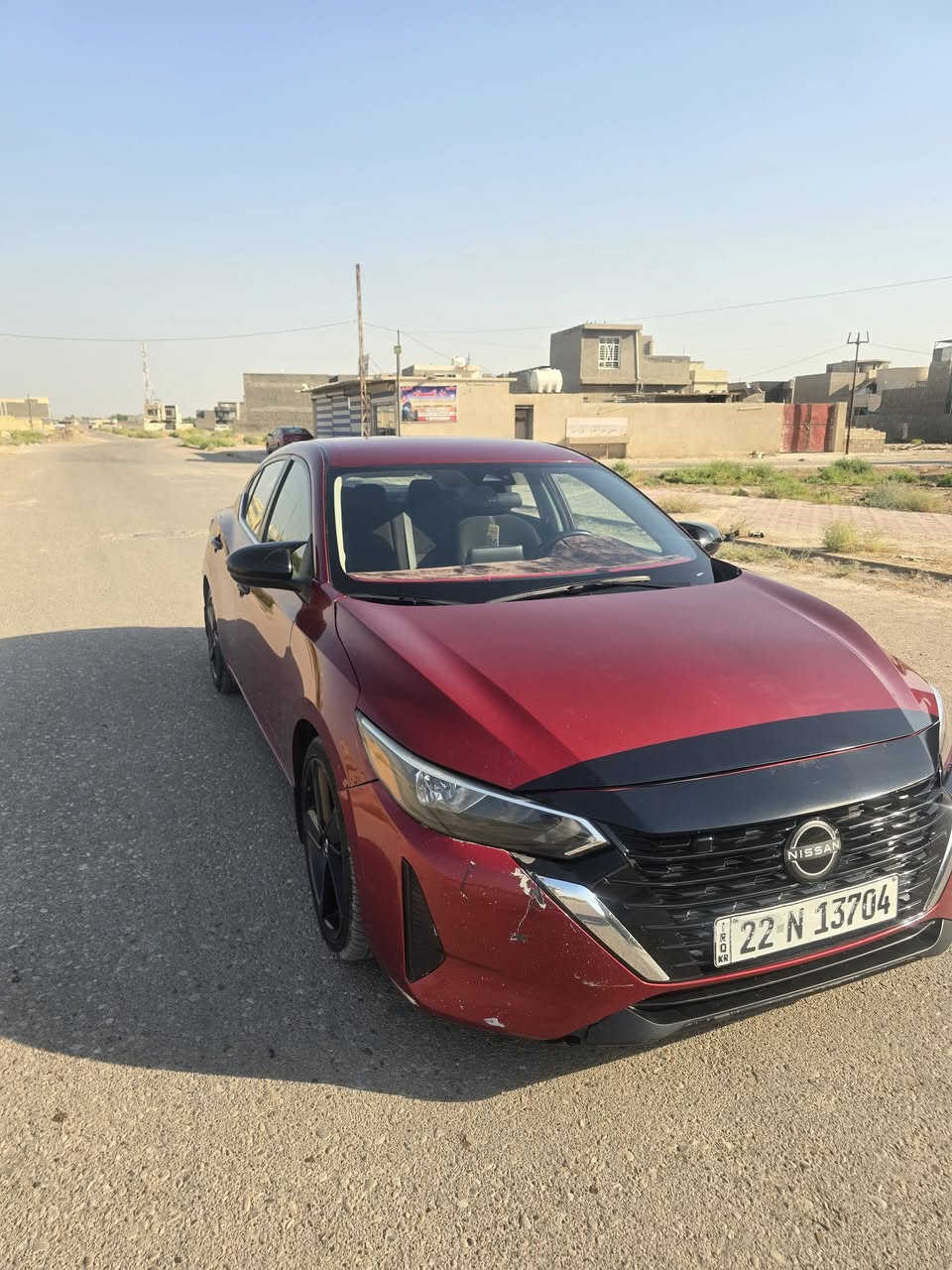 نيسان سنترا 2024 sv 
ماشيه 75 الف كيلو 
حادث سرقه مبدل بنيد ومصبوغ فقط السعر 140 وبيها مجال بصيط
او مراوس بالنترا حديث او كورلا هايبرد 
موقع بغداد  
للتواصل ***********

