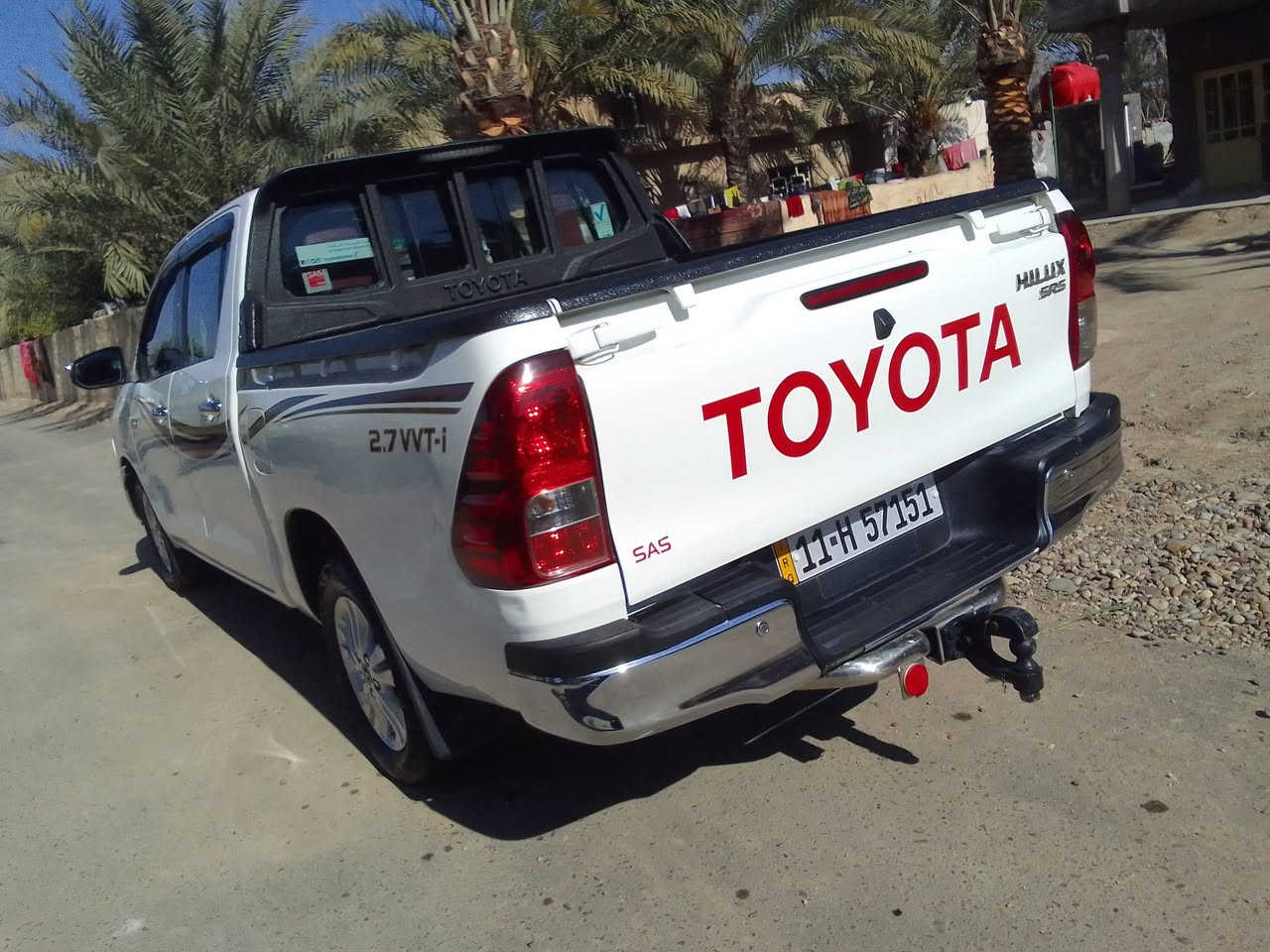 للبيع تويوتا هايلوكس 2019 رقم بغداد الدولي مكفولة كير اتوماتيك 
كير محرك اكسل صدر مكفول تخم تاير 
فول مواصفات تبريد قطعتين تبريد بالكشنات تحكمات حساسات أمامية وخلفية 
العنوان بغداد 
***********
