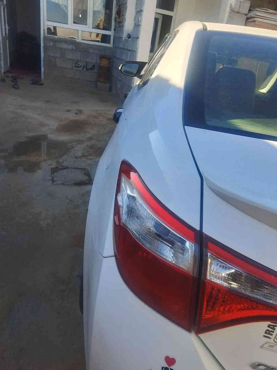 اسلام عليكم كورلا موديل 16 للبيع بيه ضرر اربع قطع وبيها راس الشاصي جهه السايق تعديل  شبر السنوية ساقطه ب23 طالب عليه 120وبيه مجال الاتصال على الرقم ***********
