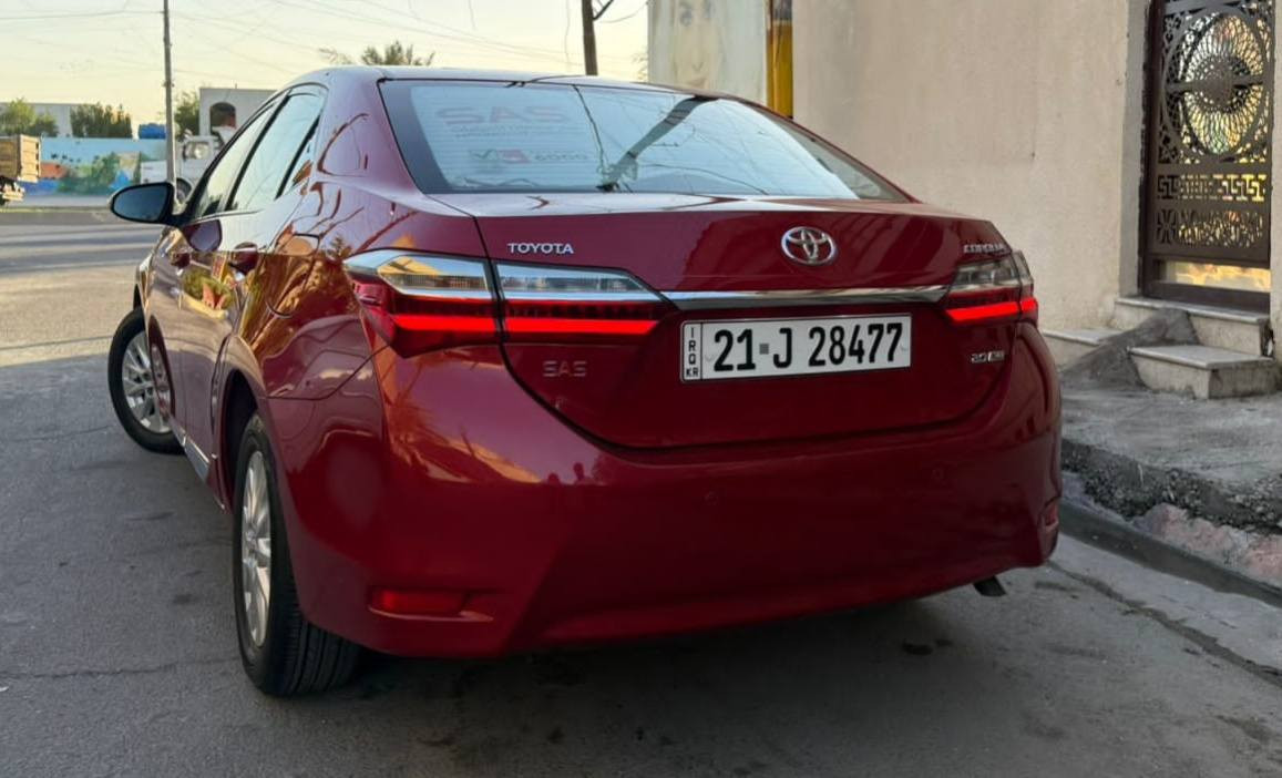 كورولا 19 ( خـليـجـي ) ياباني اصلي 
حلوة مواصفات السيارة كفاله عامه 
سيارة بوضع الشركة ماشيه 40 الف 
محرك كير واير بشرط مامفتوح 
سيارة حيل نظيفة كلشي عل بلاد جديد 
سنوية هزة كلشي جديد مدفوع لـ
باسمي السنوية بشرط تحويل وغرامـة
سيارة مابيـها دينار مصرف كامل من كل نواحي
للاتصال *********** 
مكان السيارة بغداد زيونه
