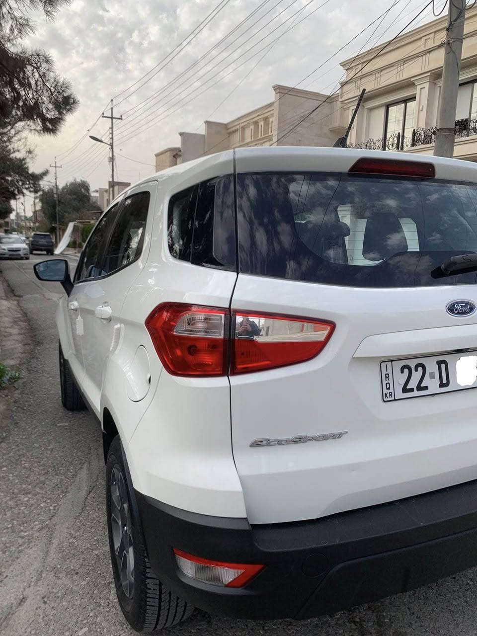 کــــــوردی 
تەنها فرۆشتن بە نقد 

FORD ECO SPORT
فۆرد یکۆ سپۆرت 
مـــۆدێل / 2021 
مواسفات /  4×4 
مەکینە چوار پستۆن 
ڕەقەم هەولێر سەنەوی نوێ 
مەودای ڕۆیشتن/
 (29 هەزار کم) 
 بێ ئێڕباگ ، بێ ناوگرتن ، بێ بۆیاغ
لێوی بۆنیت ، سەندوق تەعدیل

نـــــــرخ  (( ١٠٨ $  )) 

ناونیشان هەولێر
 پەیوەندی واتساپ  للاستفسار اتصال -8585-105-0777-
0751-015-6134

عربي 
فقط بیع نقد ، بدون مراوسة 

FROD ECO SPORT 
مــــــــودیل/ 2021
مواصفات/ 4×4
محرك / v.4  اربع سلندر
رقم اربیل سنوية جدید 
ماشي (  ٢٩ الف کم ) 
 بدون ایرباك  ، بدون دواخل
بدون صبغ 
شبر بنيت و صندوق تعديل

سعر   ((   108 $  )) 
عنوان اربیل ،
للاستفسار اتصال -8585-105-0777-
0751-015-6134 أربيل, العراق
