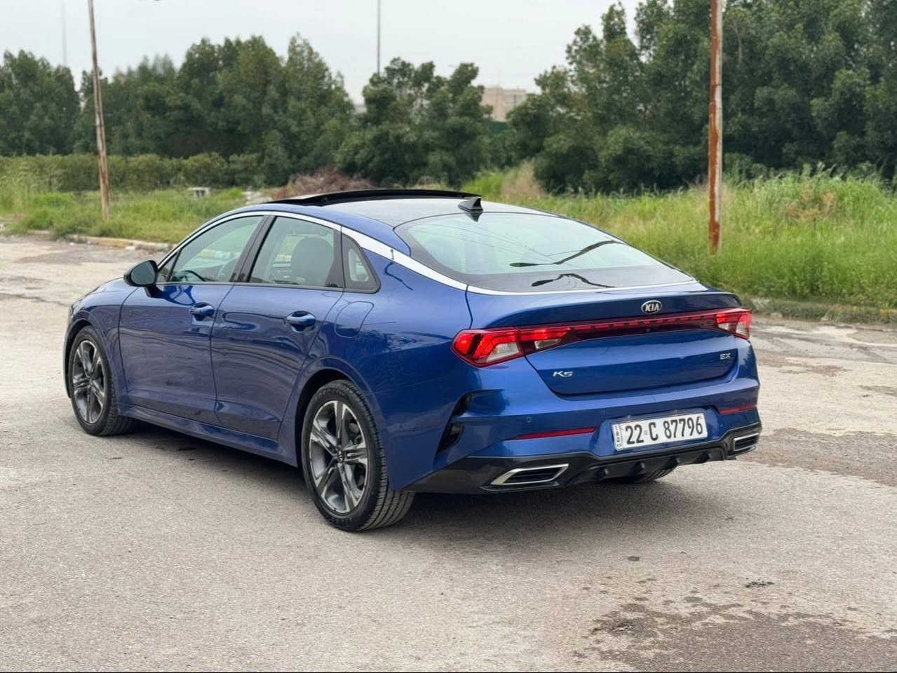 كيا k5 مديل 21 فول مواصفات Ex تبريد وتدفئه بالكشنات 
رقم اربيل باسمي 
حادث امريكا موضح باب وجاملغ خلفي 
وبيها كلير جاملغ امامي وباب جهة السايق
مكاني نجف حي النصر 
فقط بيع السعر 152
***********
