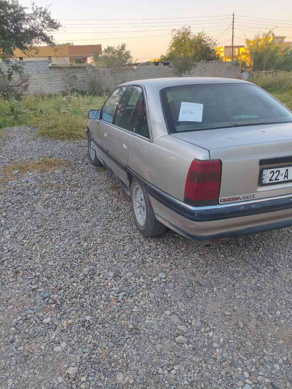 السلام عليكم للبيع أوبل اوميكا موديل 92 محرك وكير وكسل شرط صدر جديد تايرات جدد باتري جديد سيارة ابلادي مابيها صبغ كهربائيات كلها شغاله السعر 35 وبيها مجال مكان صلاح الدين تكريت العلم الإتصال على الرقم أو واتساب  ***********
