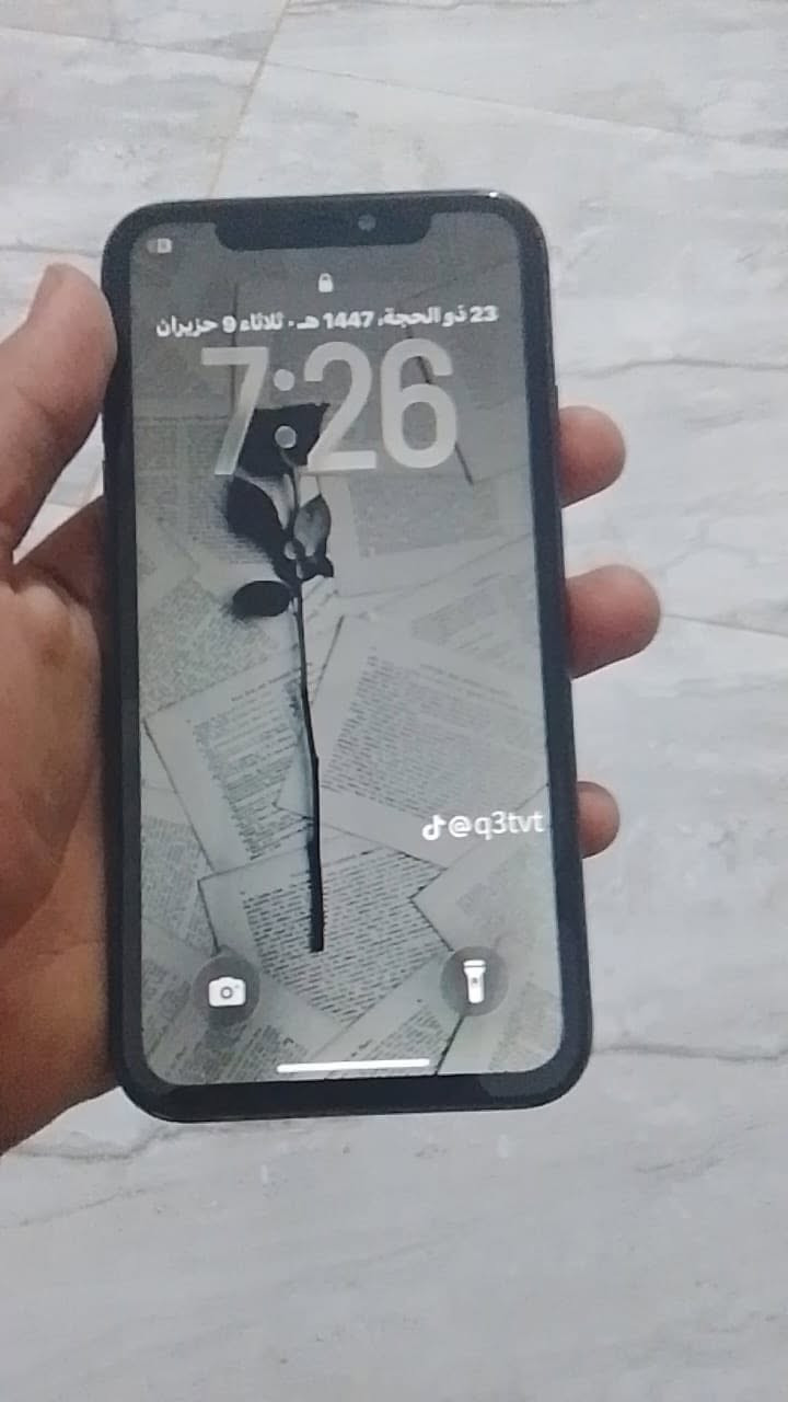 سلام عليكم ايفون 11عادي امبدل بطاريه وشاشه اصليه فيس ايدي واكف السعر150الرقم ***********
