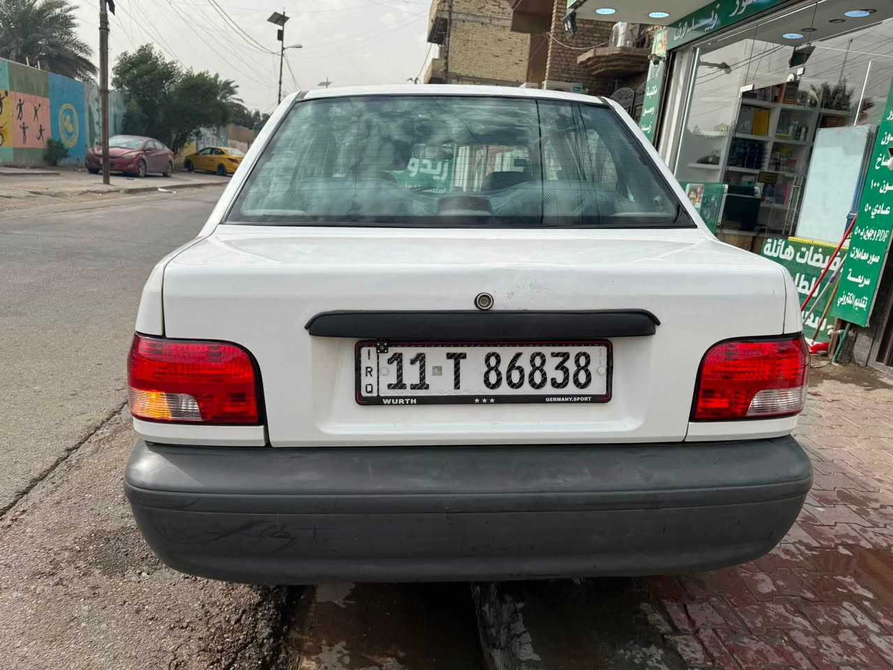 سايبة خصوصي سعر 60 ورقة وبيها مجال موديل 2018 بشرط تحويل ثاني يوم بلا اضرار حدادية جديد تايرات جديد دوشمة جديد سيارة جهازة من كل شيء بدون اي دعمة المكان بغداد الشعلة لاستفسار فقط اتصال ***********
