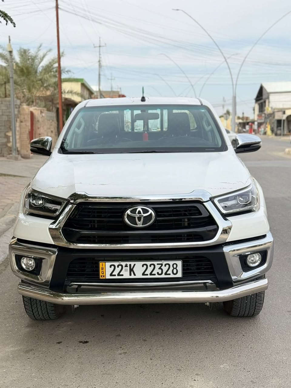 [ هايلوكس للبيع ]
بيكم تويوتا فور ويل
موديل 2025 بصمه شاحن كويتيه الساير باب اول
 بحاله زيرو كيلو متر 13الف ماشيه مكان السياره الرمادي السعر 335 وبيهه مجال بصيط رقم شمالي تحويل أو وكاله مباشر رقم تلفون ***********
