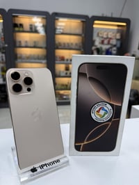 آيفون 16 pro Max ضمان ماستر  بطاريه 95   ذاكره 256  بيدي فاتحه من الكا...