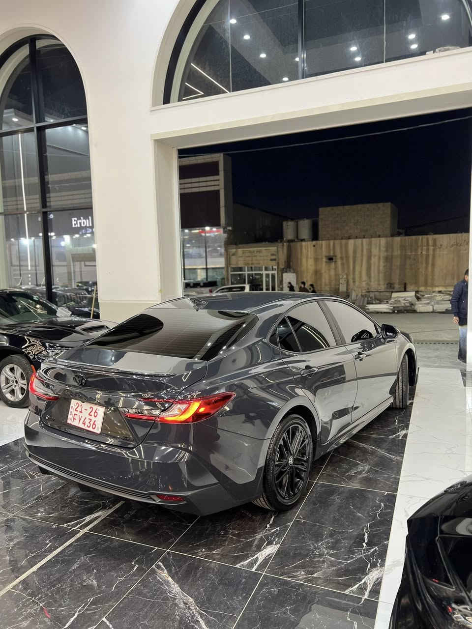 السلام عليكم 
تويوتا كامري  TOYOUTA CAMRY
موديل  2025 HEV
لوون: اسمنتي  
جديدة السياره بدون مصرف 
السعر  : 225$  ورقة ومجال بهه
كاتي تترقم شمالي فقط 
العنوان اربيل 
وارد امريكي مواصفاته SE 
بنزين+ هايبرد  
وايليس شحن
شغال
بصمة
شاشه الكتروني
ماشية ﮼ 386 KM زيرو زيرو 
حادثها :  بابين صبغ   بدون دواخل 
ايرباك سليمة ماعد بردة سستم شركة

 ***********
***********
***********
رقم موبايل واتساب
