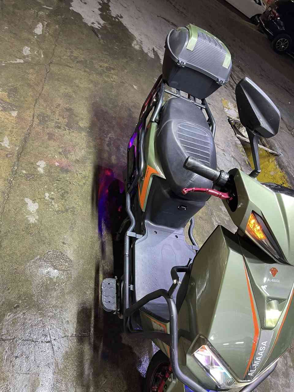 دراجه شحن ألماسه ست بطاريات مستعمل شي بسيط الكهربائيات كلشي شغال والبطاريات شغاله والسعر ( 575) وبي مجال الرقم ***********
