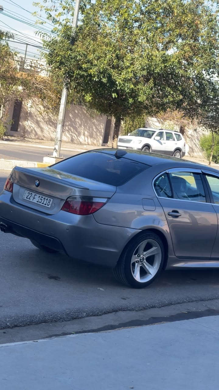 BMWE60میماتی
مۆدیل ٢٠٠٧
تۆماتیک- سپۆت- ئێم
مەکینە ٥٢٥-نۆزل کورت 
سلایت
شاشە
تەبرید
کوشین هیتەر
جام کارەبا
کوشین جلد
دەبل گێر 
پشت و پێش کەپس
بۆیاغ حام 
سەنەوی نوێیە تا ٢٠٢٨ 
ڤایبەر ـ واتسئاپ *********** موشتەری نیت سەرمان مەیەشێنە - سەیارەکە لە هەولێرە
