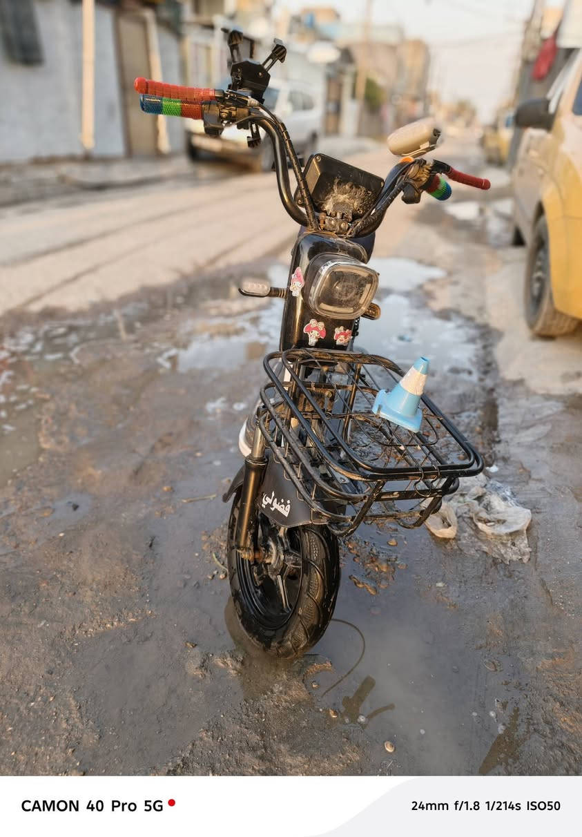 سلام عليكم
دراجة للبيع الدراجة نضيفة كلش وشخط ما بيها والكهربائيات كلها شغالة اشاير يمين يسار گلوب زنون عالي ناصي گلوب خلفي احمر مستخدمة بس 4اشهر السعر300وبيها مجال ان شاء اللّٰه عنوان: بغداد الدورة ابو دشير رقمي: ***********
