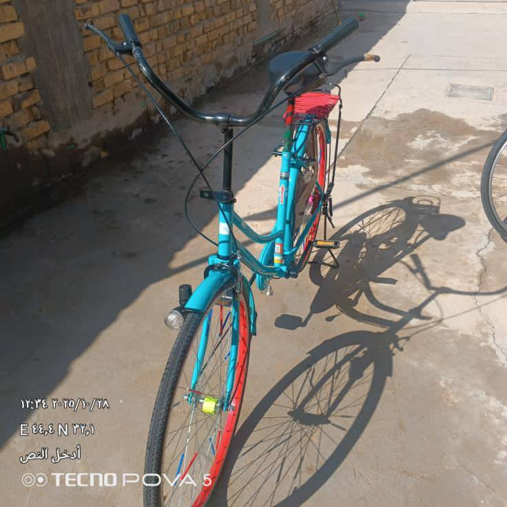 السلام عليكم
البايسكل للبيع 
موديل 2022
السعر 90قفل سبب للبيع معتاز 
الوان ازراق 🩵💙
الرقم ***********
