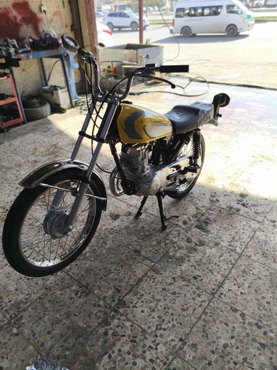 سلام عليكم ورحمة الله وبركاته دراجه لبيع نامه شلامجه اصلي موديل 2025 بدون ارواق مكفوله عن السرقه /حله مركز /رقم الهاتف /*********** انتصل بيك خير ودلل
