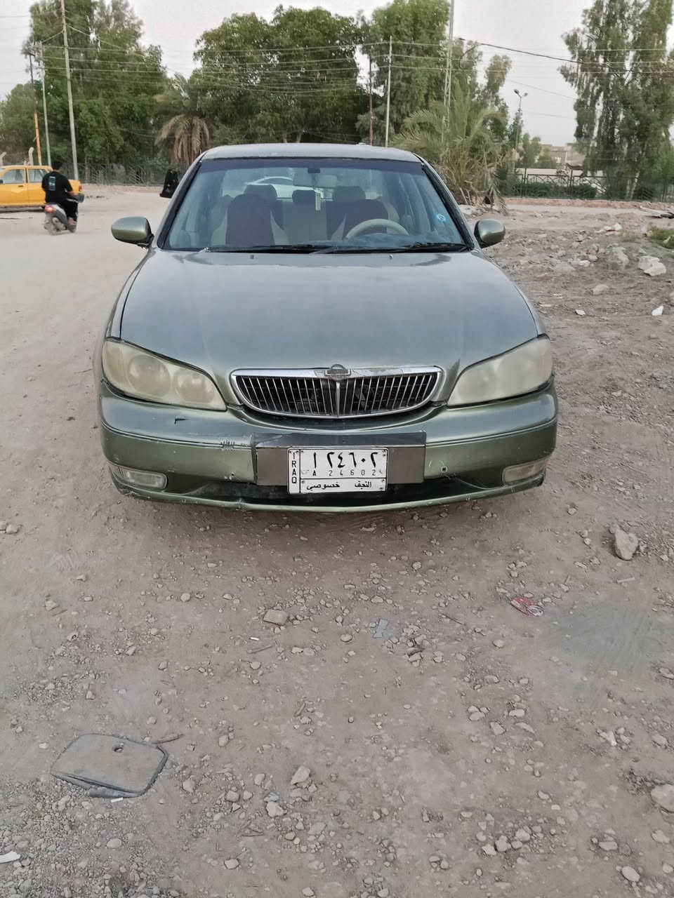 نيسان مكزماء موديل 2000كير ومحرك كامري تبريد تخم تاير كهربايات شغاله مكانه نجف حيره ***********السعر36
