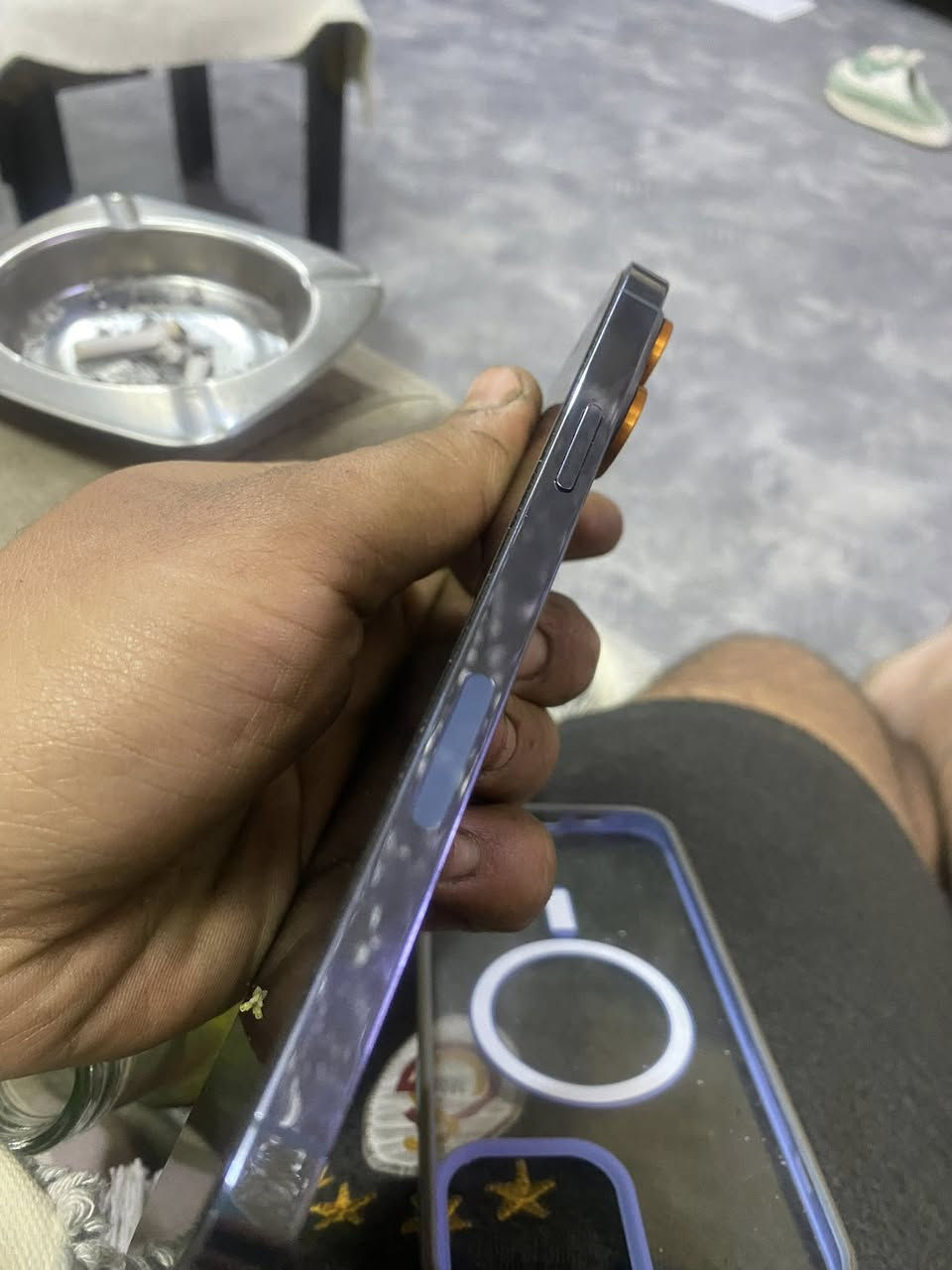 سلام عليكم 13 pro max بطاريه ٨٧ ذاكره ٢٥٦ مكفول كفاله عامه ما مفتوح لون بحري  سعره ٦٧٥ بي مجال قليل مكاني شعب رقمي ***********
