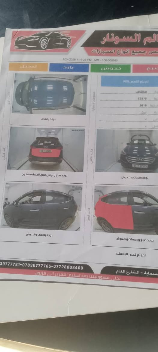 سنتافي موديل 2018 بغداد بسمي سعر 135 وبيه مجال اخوان اني مكلف بالنشر‏‪***********‬‏

