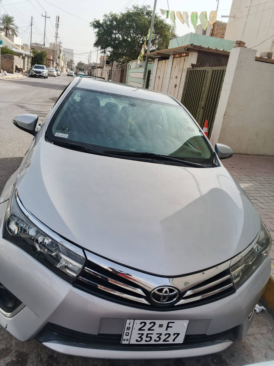 سلام عليكم
رمضان كريم 

للبيع فقط كورلا 2014 خليجي  محرك 1800  

السياره حادثه جاملغ وبنيد  وسوناره موجود السياره كفاله كير محرك ترايك وين ما تريد تبريد ثلج شاشه كامره سستم صوت 
السياره متعوب عليه ونضيفه معنا الكلمه مكاني الرمادي  
 السعر /130 $ وبيه مجال 

للاستفسار اتصل ***********
